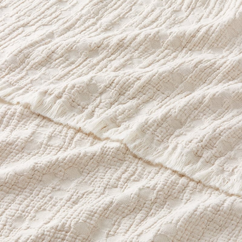 Corcho Ecru Throw