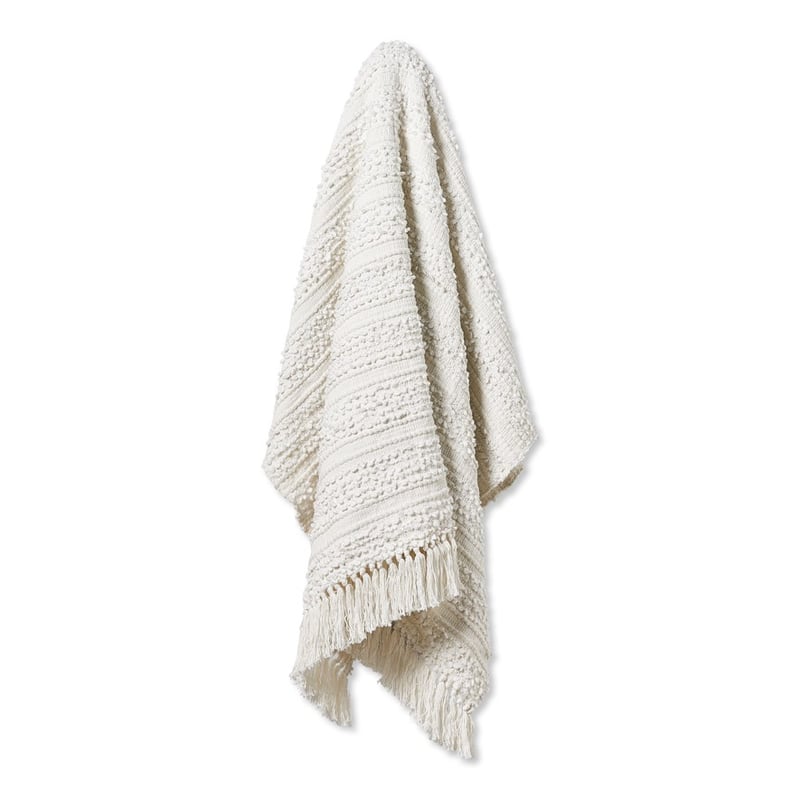 Somerset White Throw
