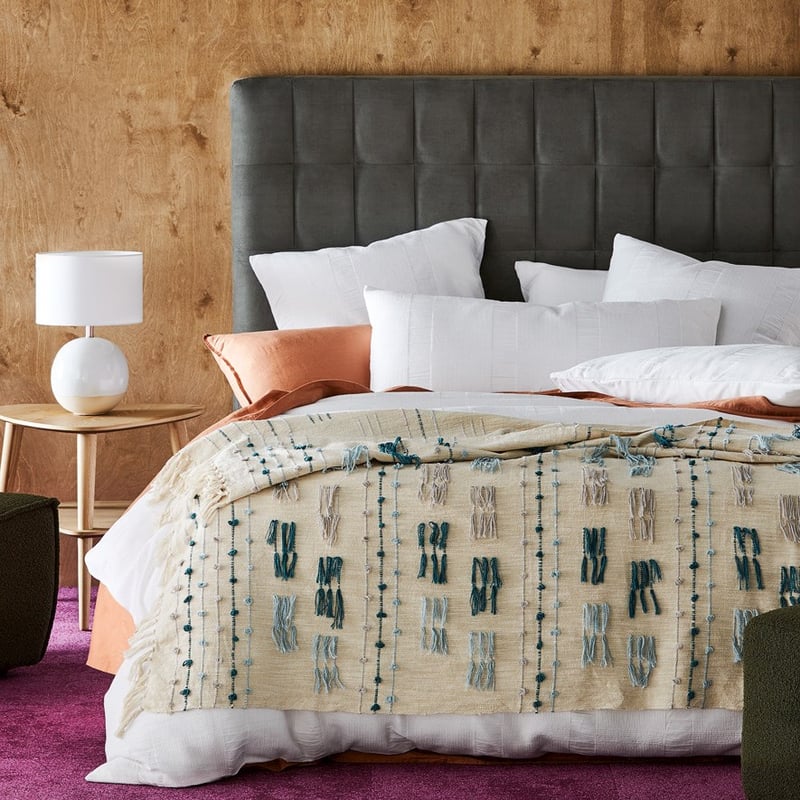 Winslow Teal & Mint Throw