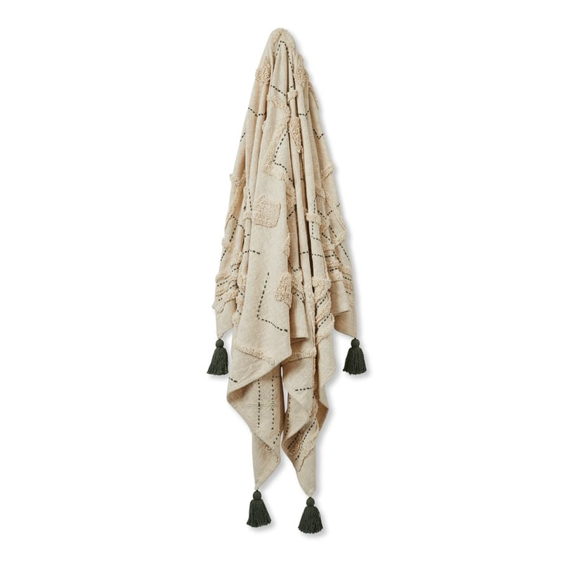 Bari Green Throw