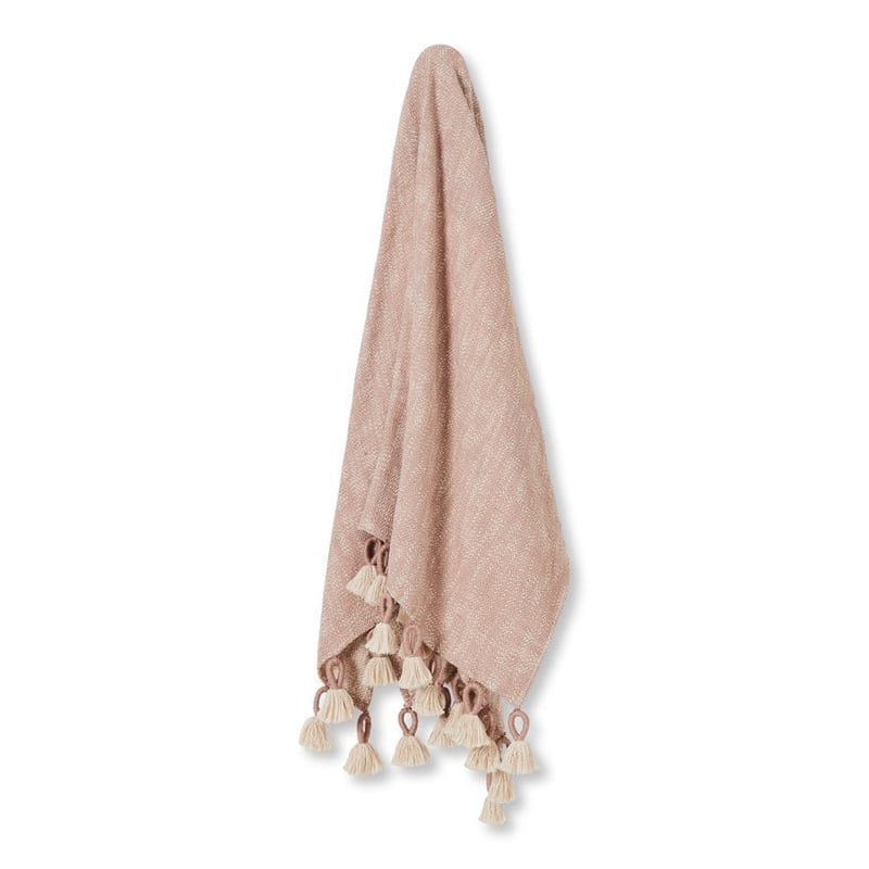 Tottori Dusty Pink Throw 