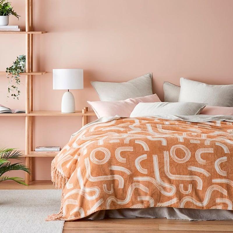 Supersoft Brushed Lines Blanket 