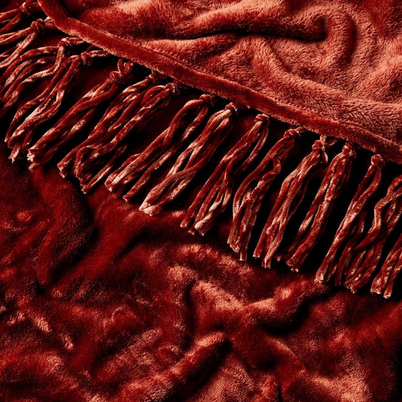 Supersoft Rust Blanket