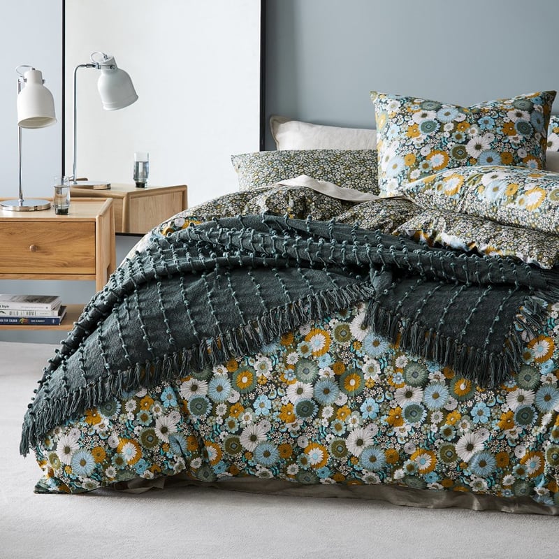 Finnegan Green Throw  