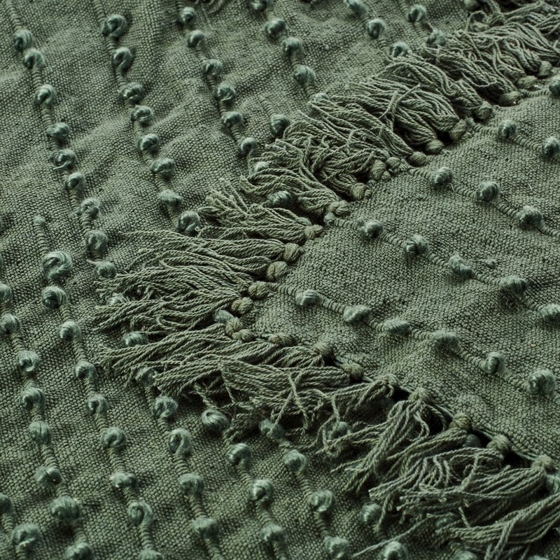 Finnegan Green Throw  