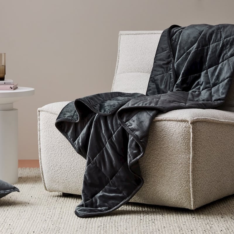 Charcoal 4kg Weighted Throw