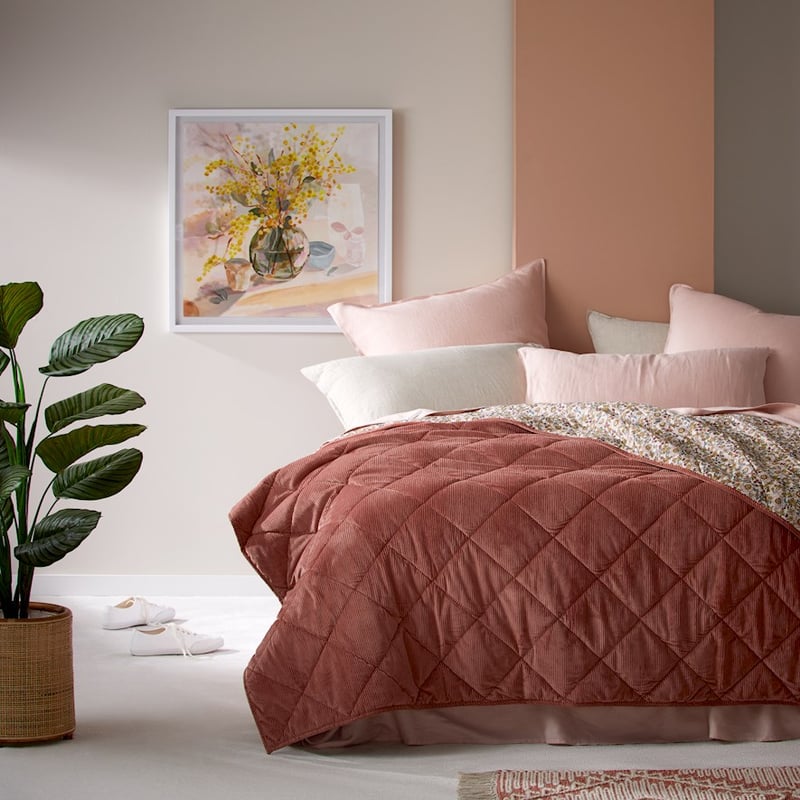 Asha Cedarwood Corduroy Blanket 