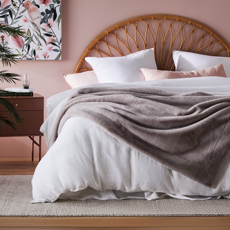 Astoria Fawn Fur Throw