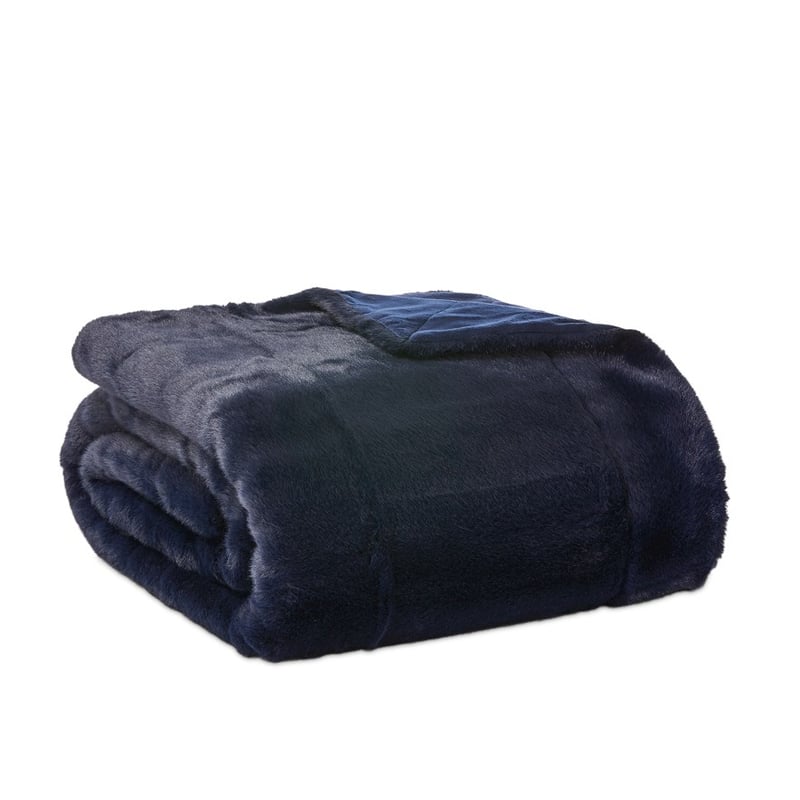 Astoria Midnight Fur Blanket 