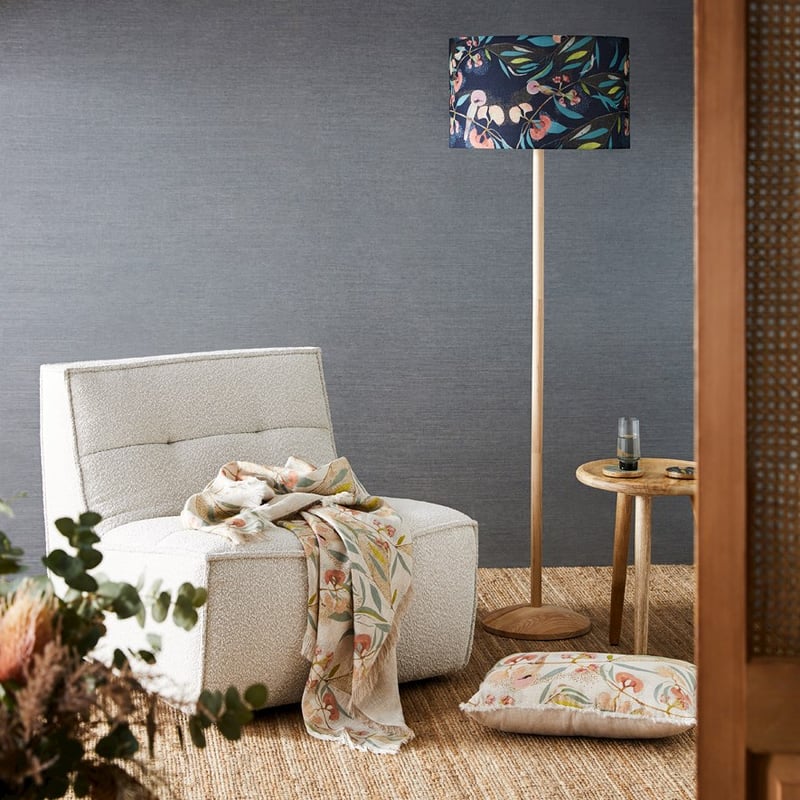 Dana Kinter Winged Messenger Organic Linen Throw