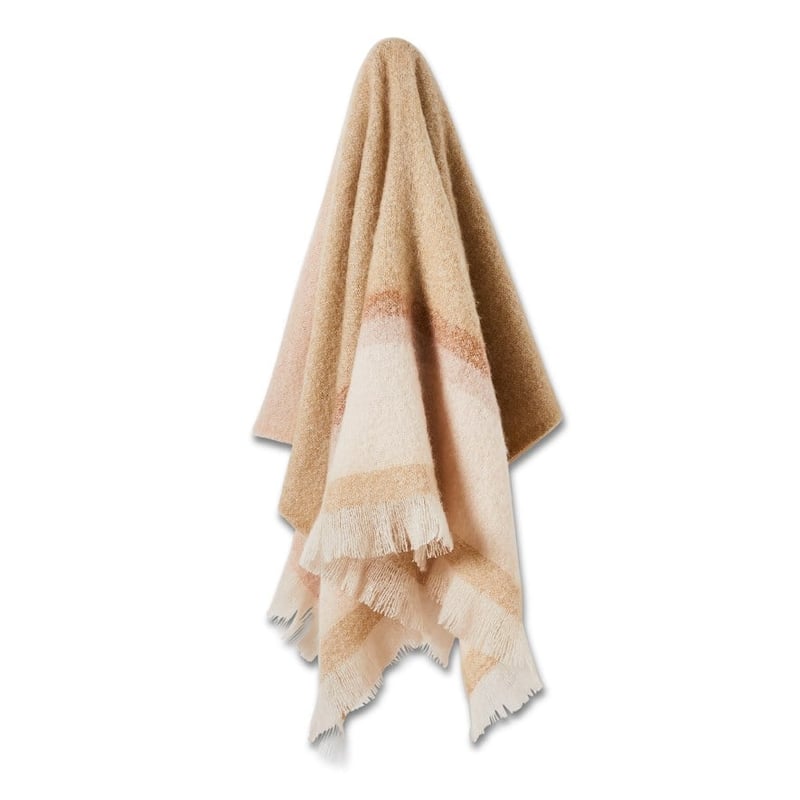 Mohair Landscapes Throw 