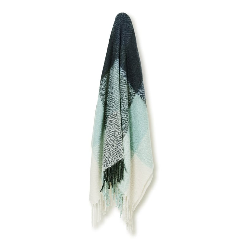 Cambridge Blue and Mint Throw 