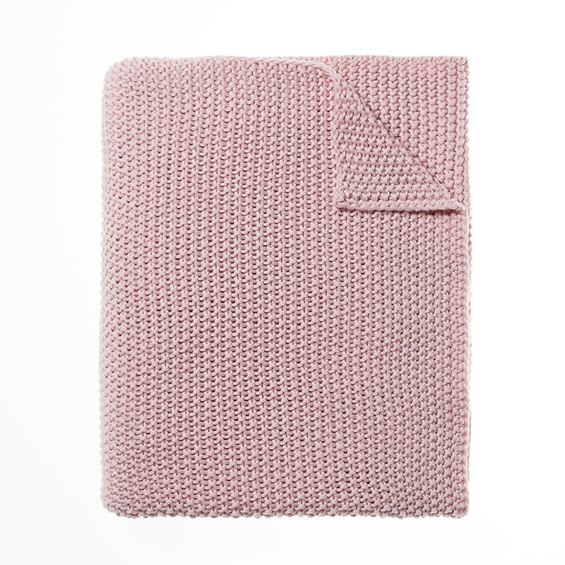 Santona Chalk Pink Throw