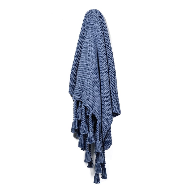 Ashton Storm Blue Throw