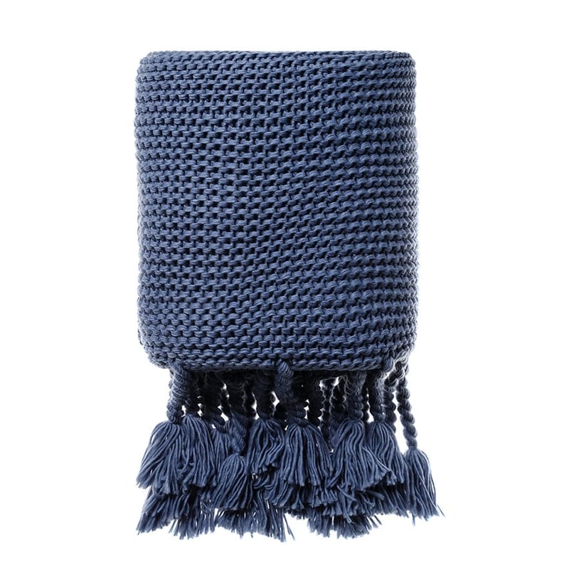 Ashton Storm Blue Throw