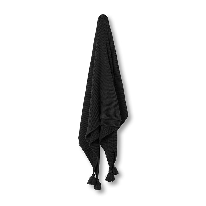 Casbah Black Throw