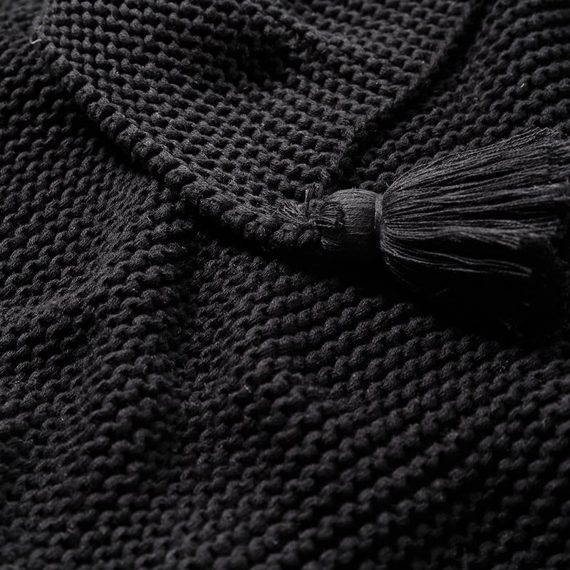 Casbah Black Throw
