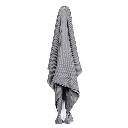 Casbah Throw Mid Grey 