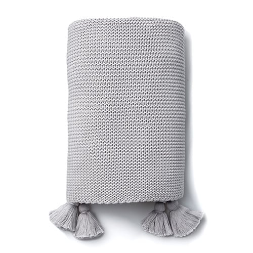 Casbah Throw Mid Grey 