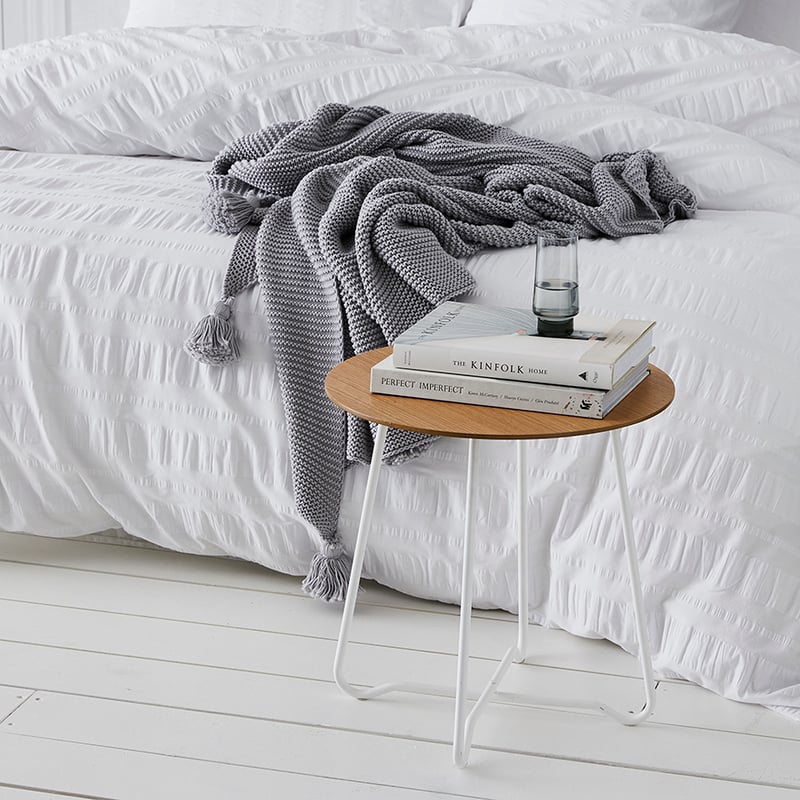 Casbah Throw Mid Grey 