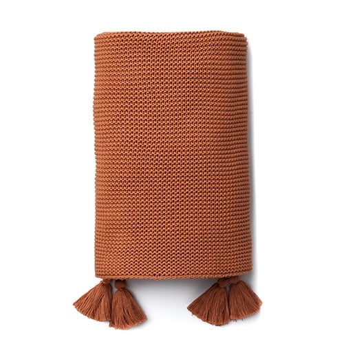 Casbah Throw Rust 