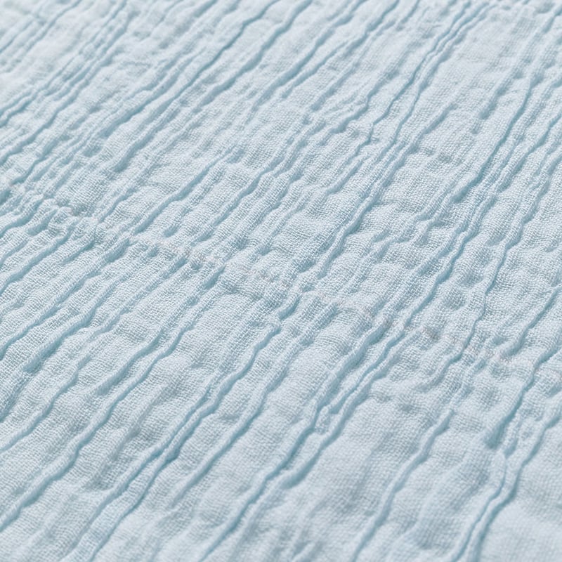 European Collection Lennox Cotton Mint Throw