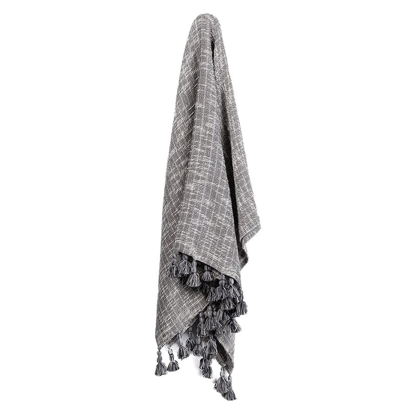 Indi Throw Navy Slub