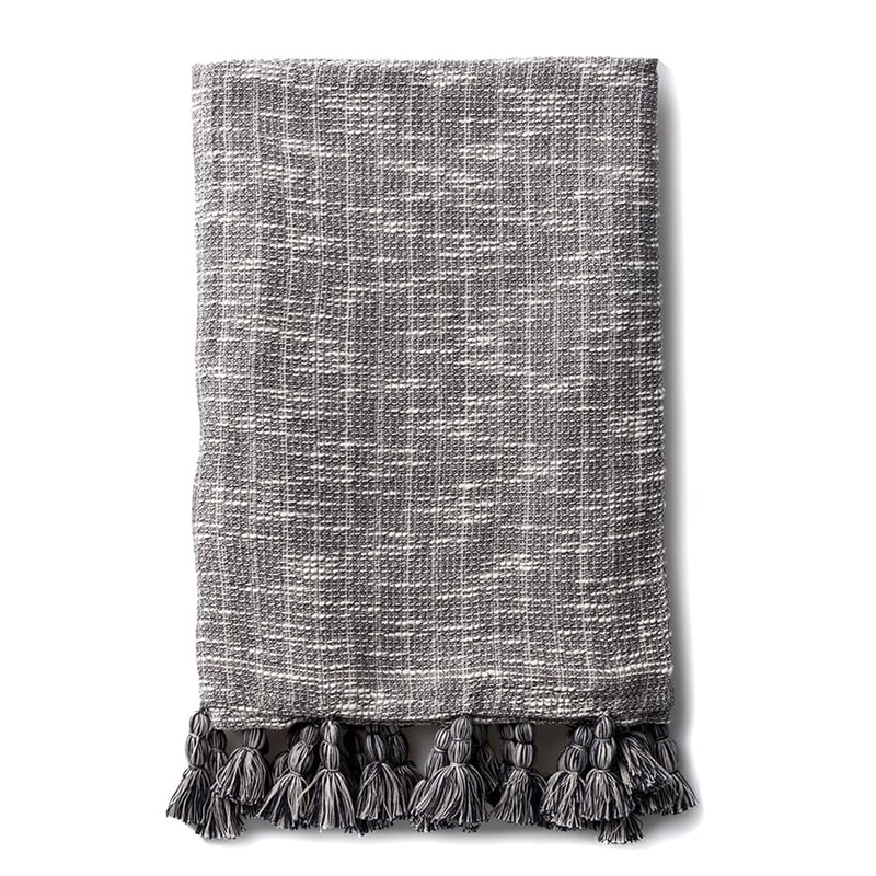 Indi Throw Navy Slub