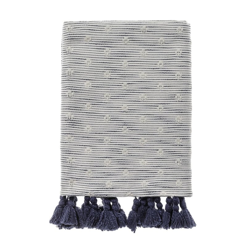 Indi Throw Navy Stripe