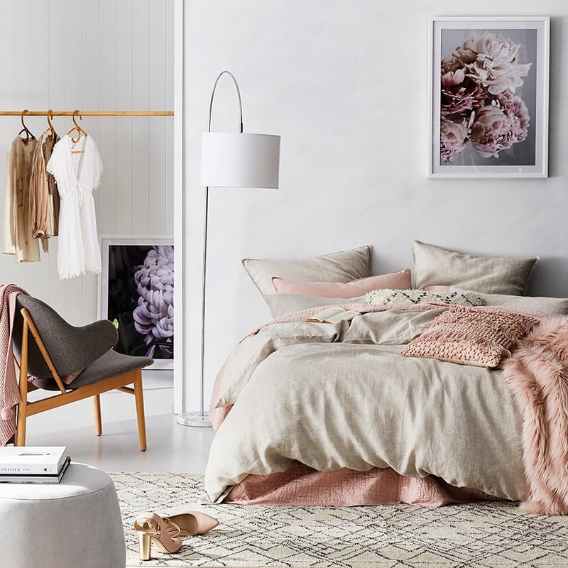 Alpine Fur Dusty Pink Throw 