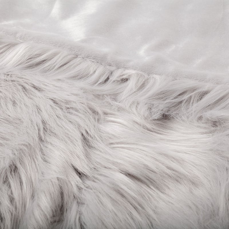 Alpine Fur Moonrock Throw 