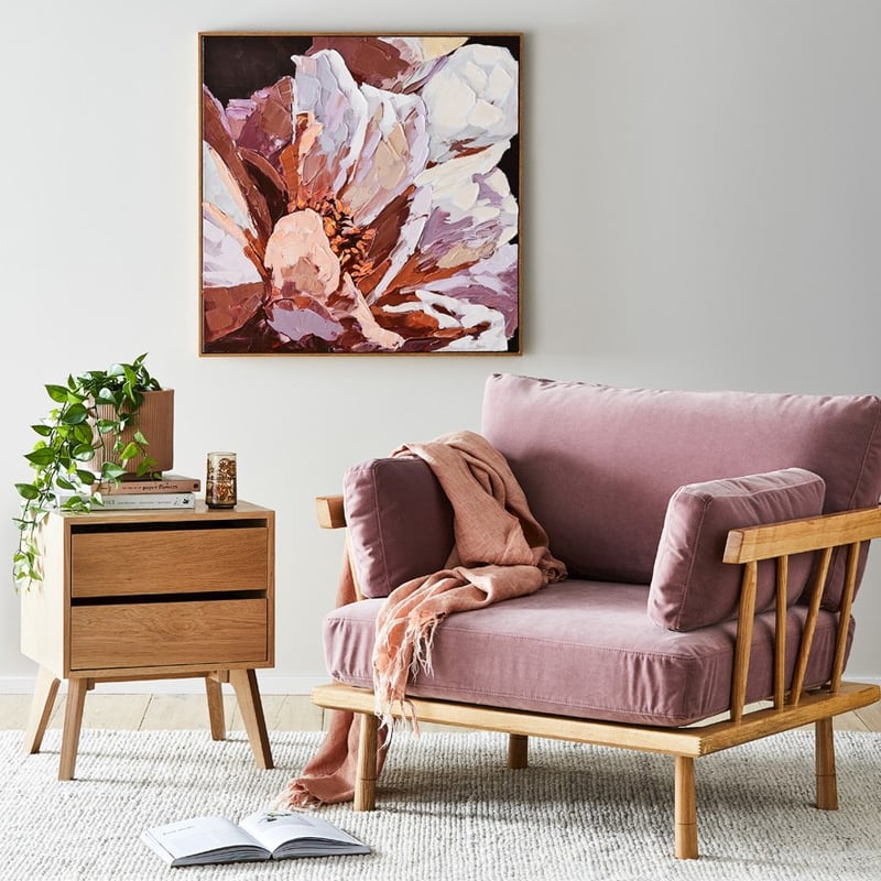 Malmo Linen Earth Throw