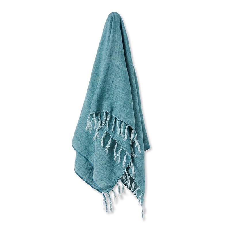Malmo Misty Forest Linen Throw 