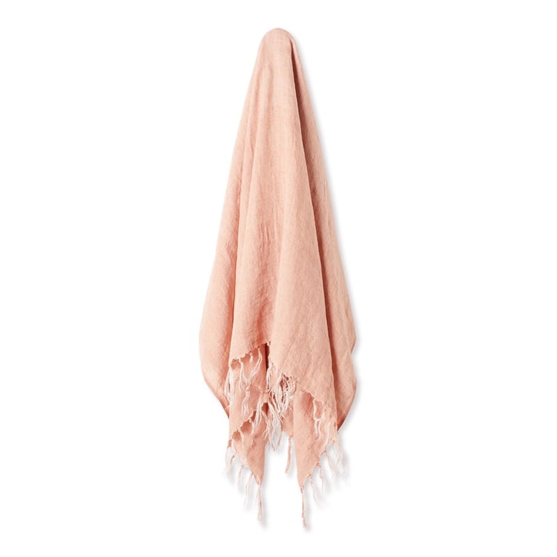 Malmo Linen Throw 130x175cm Sand 