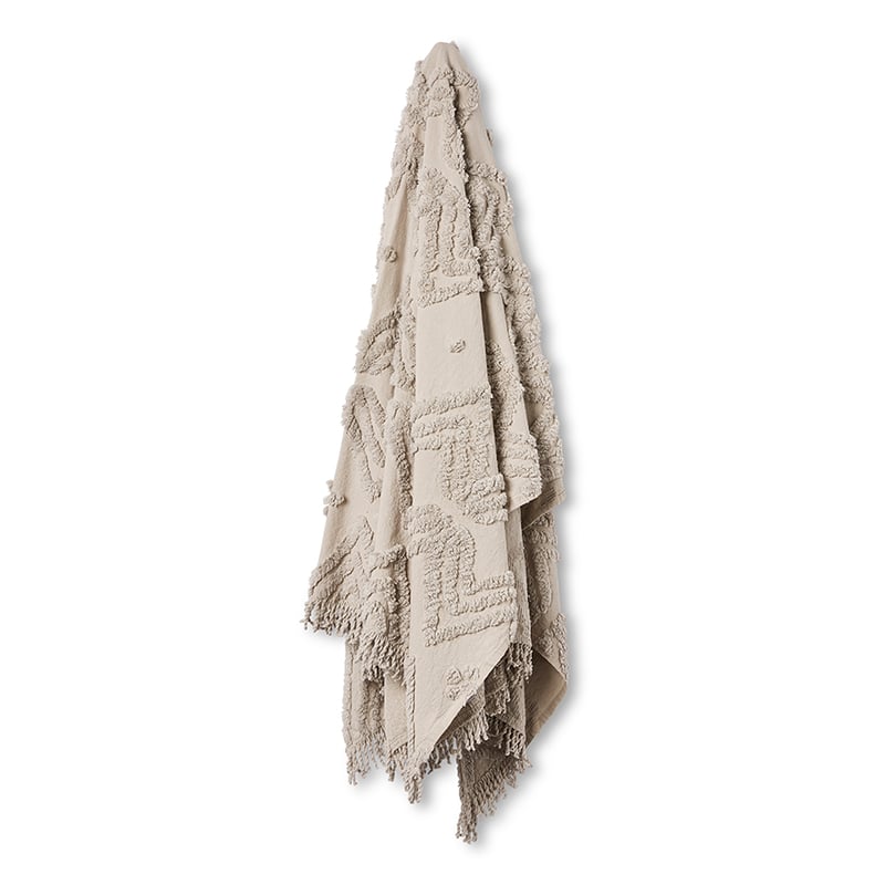 Malabar Throw in Stone 