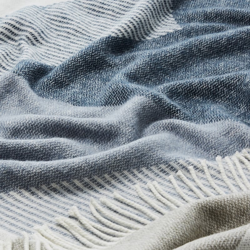 European Estoril Throw in Blue