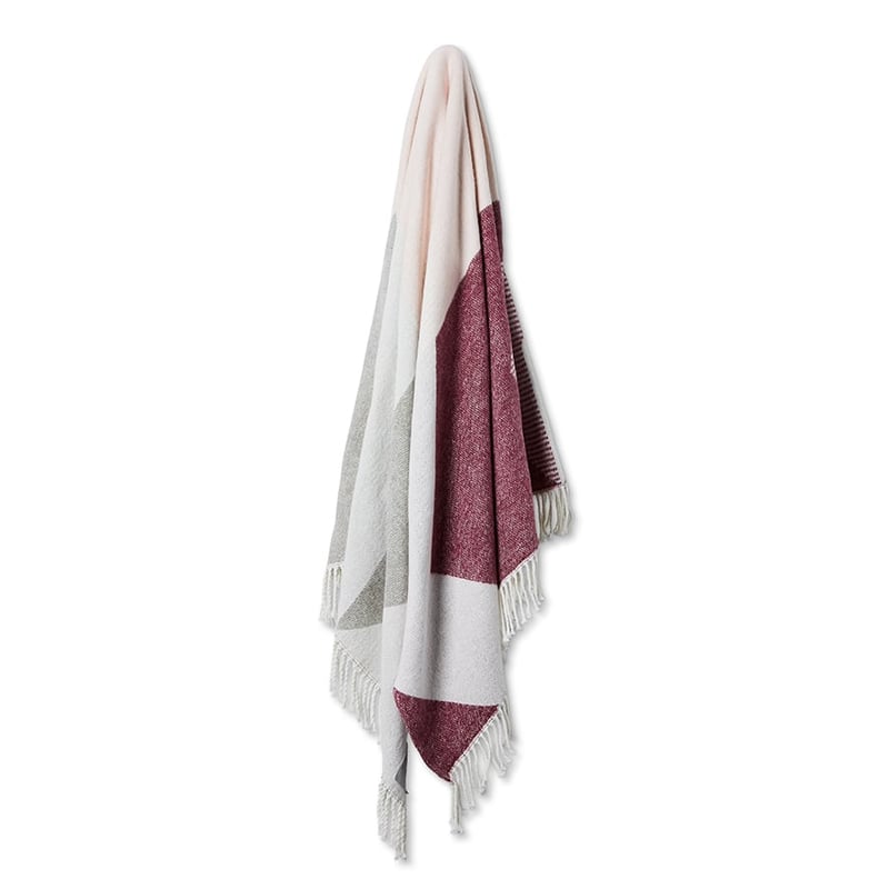 European Estoril Throw in Rose