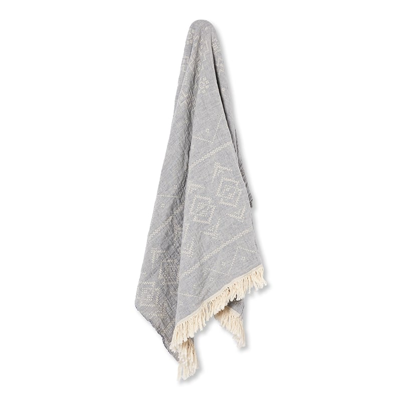 European Bandero Throw Indigo 