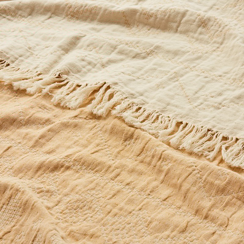 European Bandero Throw Mustard