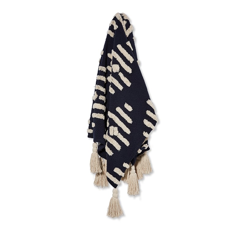 Boho Throw Indigo 
