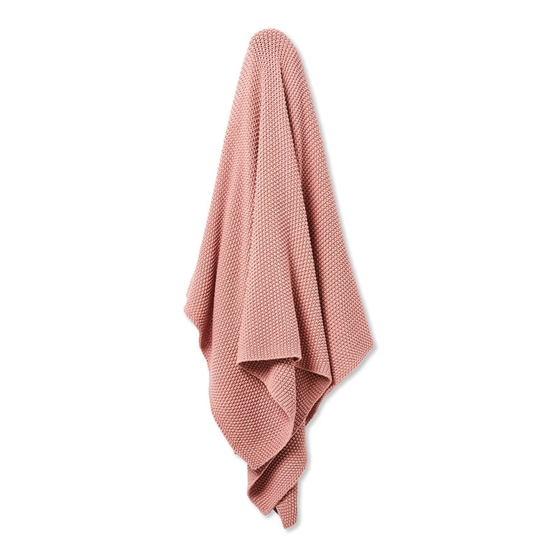 Montroe Knit Throw Blush 