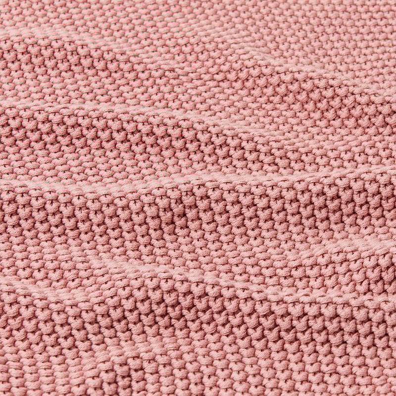 Montroe Knit Throw Blush 