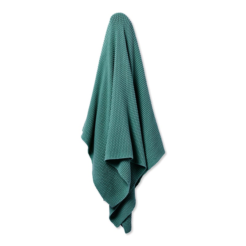 Montroe Knit Throw Forest 