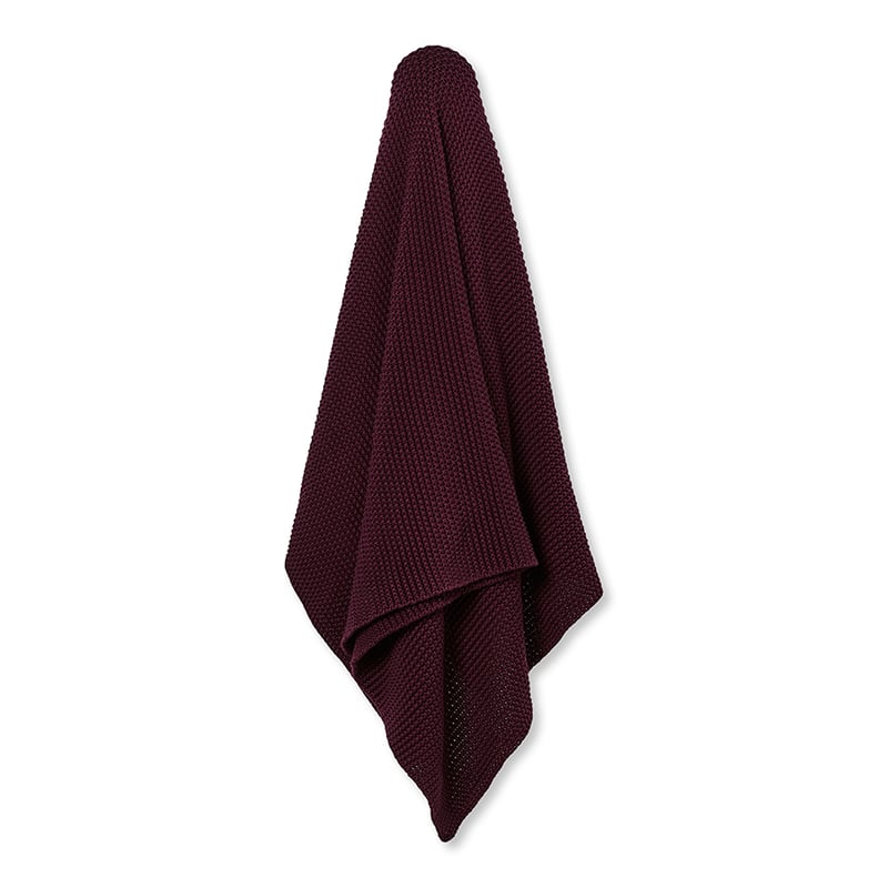Montroe Knit Throw Sangria 