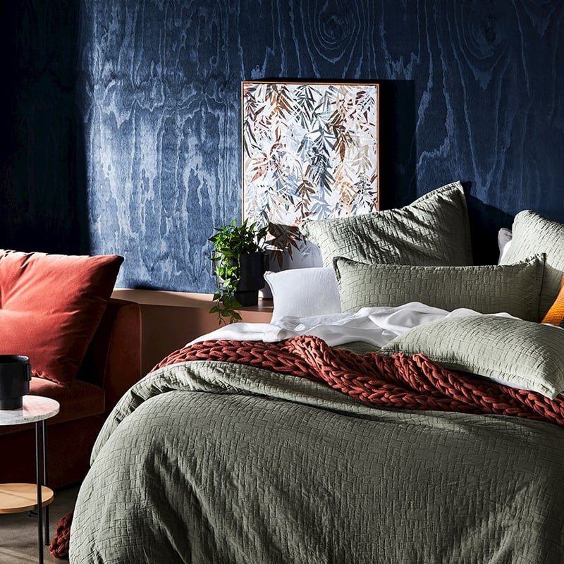 Newport Clay Chunky Knit Throw