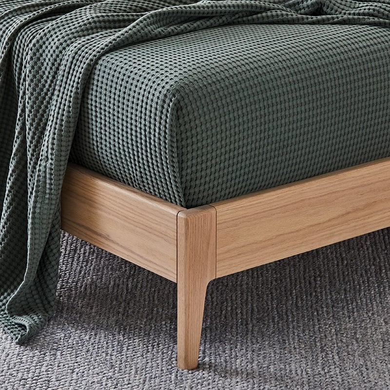 European Collection Turkish Cotton Fern Waffle Blanket 