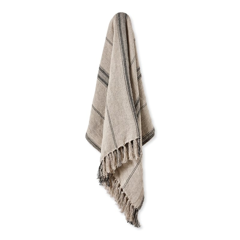 Mark Tuckey Linen Throw 