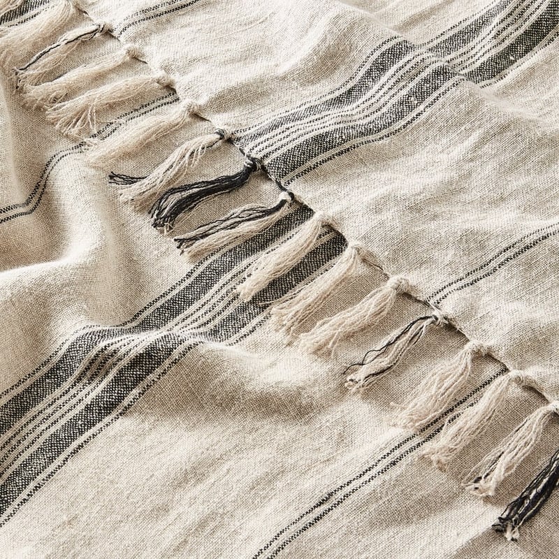 Mark Tuckey Linen Throw 