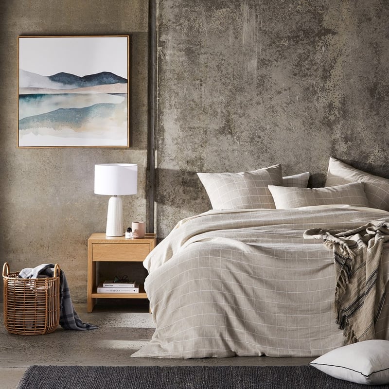 Mark Tuckey Linen Throw 