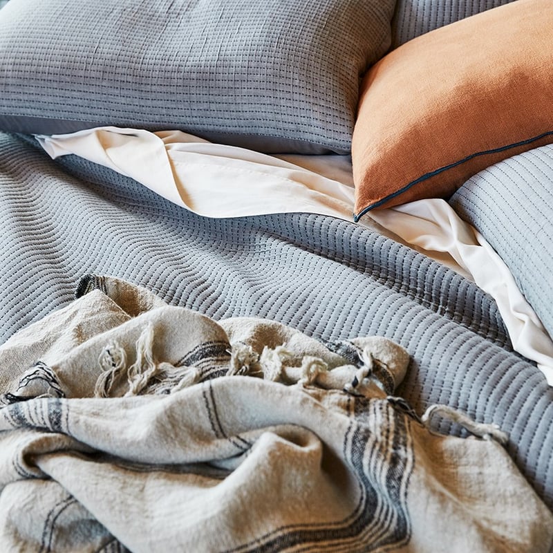 Mark Tuckey Linen Throw 